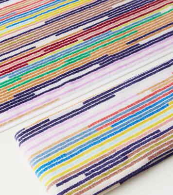 Melody set of 2 striped terry towels | Missoni
