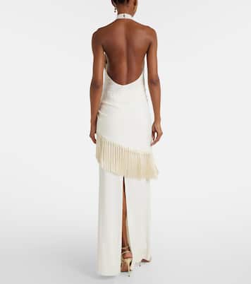 Robe longue Meteora en crêpe | Taller Marmo