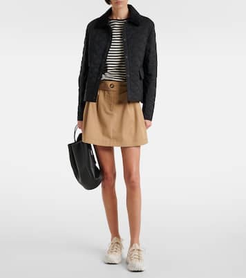 Trailgrip Lite3 nubuck & suede sneakers | Moncler