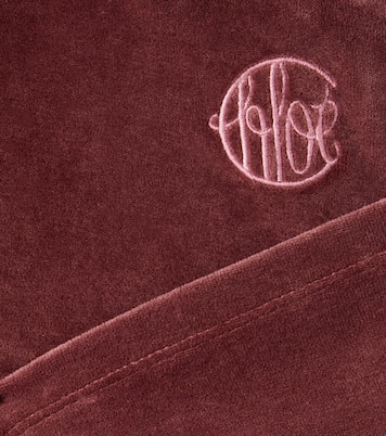 Jogginghose aus Baumwollsamt | Chloé Kids