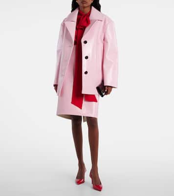 Hot Chick 70 patent leather slingback pumps | Christian Louboutin