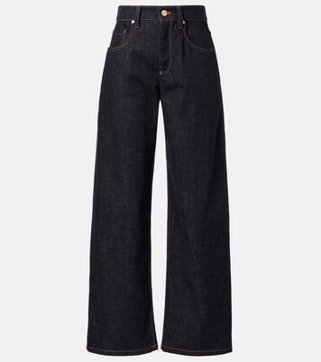 Mid-rise wide-leg jeans | Brunello Cucinelli