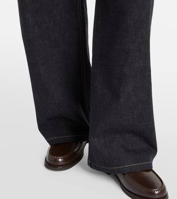 Mid-rise wide-leg jeans | Brunello Cucinelli