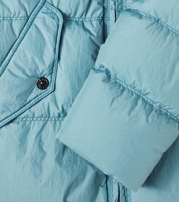 Compass down jacket | Stone Island Junior