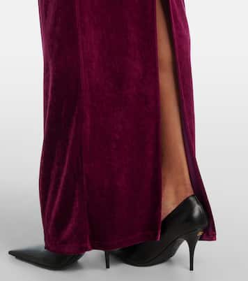 Abito lungo in velluto | Balenciaga