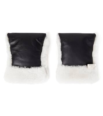 Buggy shearling mittens | Binibamba