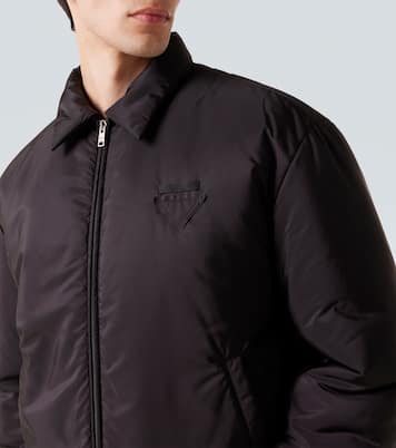 Re-Nylon padded jacket in black - Prada | Mytheresa