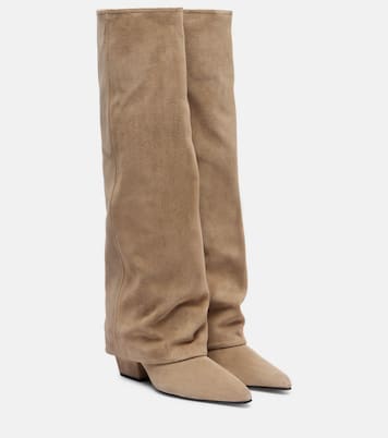 Jane 60 suede knee-high boots | Paris Texas