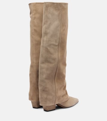 Jane 60 suede knee-high boots | Paris Texas