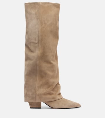 Jane 60 suede knee-high boots | Paris Texas