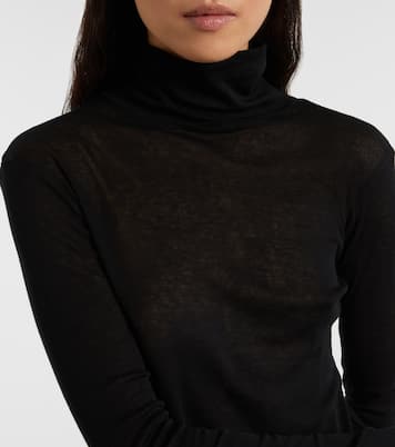 Evren cotton turtleneck top | The Frankie Shop