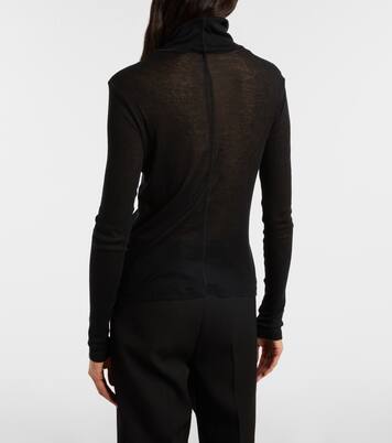 Evren cotton turtleneck top | The Frankie Shop