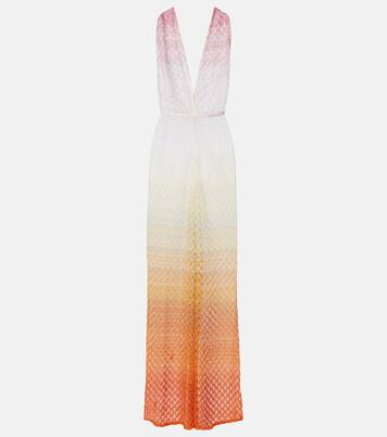 Open-knit lamé jumpsuit | Missoni