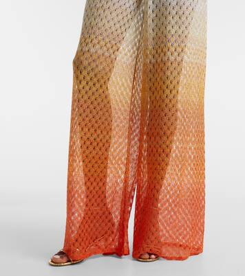 Open-knit lamé jumpsuit | Missoni