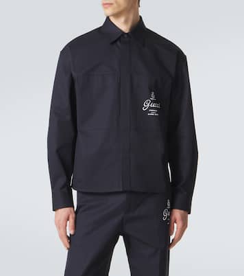 Logo cotton shirt | Gucci