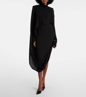 Midikleid aus Crêpe | Mugler