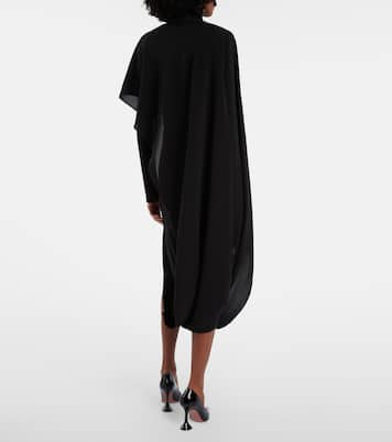 Midikleid aus Crêpe | Mugler