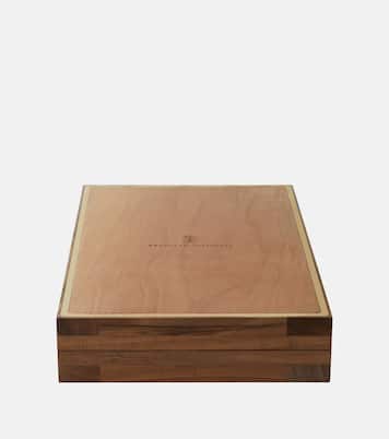 Walnut board game | Brunello Cucinelli
