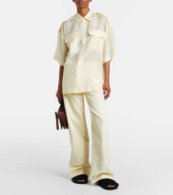 Wide-leg jeans | Phoebe Philo