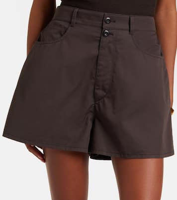 Cotton twill shorts | Lemaire