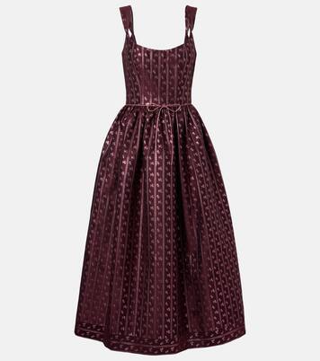 Apple bow-detail bustier dress | Markarian