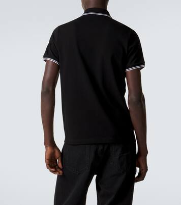 Cotton piqué polo shirt | Moncler