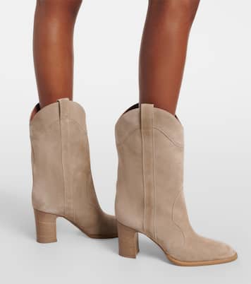 Lavinia suede cowboy boots | Paris Texas