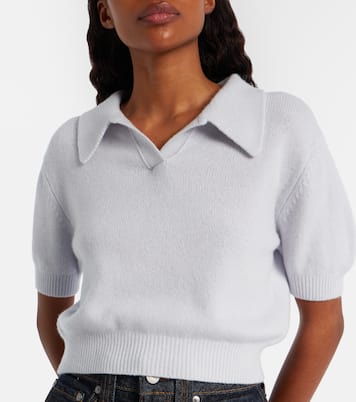 Top cropped Leni de lana y cachemir | Khaite