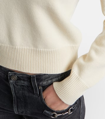 Web Stripe wool sweater | Gucci