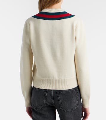 Web Stripe wool sweater | Gucci