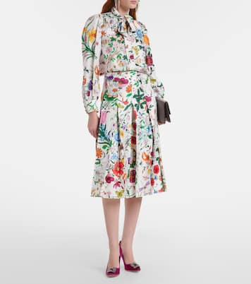 Hangisi embellished satin pumps | Manolo Blahnik