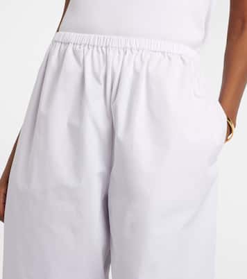 Weite Hose aus Baumwollpopeline | Róhe