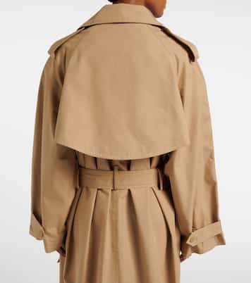 Trench Riva in cotone oversize | The Frankie Shop