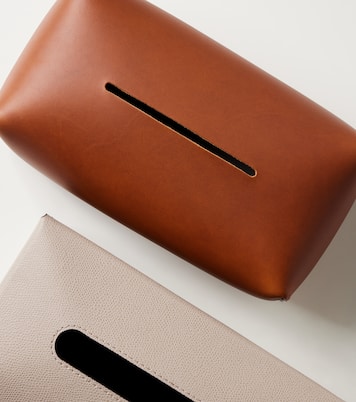 Niez leather tissue holder | Michaël Verheyden