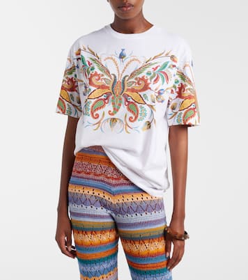 Bedrucktes T-Shirt aus Baumwolle | Etro