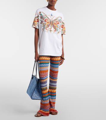 Bedrucktes T-Shirt aus Baumwolle | Etro