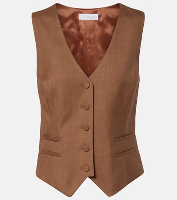 Coleridge wool and silk vest | Gabriela Hearst