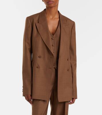 Coleridge wool and silk vest | Gabriela Hearst