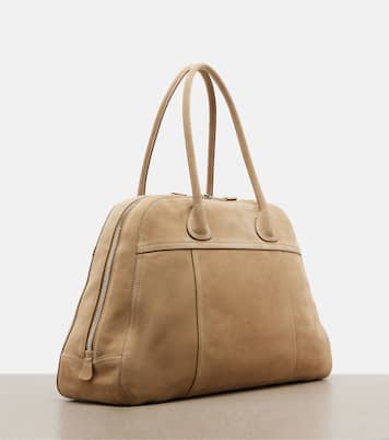 Sac bowling Vivant Large en daim | Miu Miu