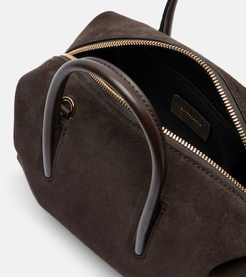 Stockholm Small suede top-handle bag | DeMellier