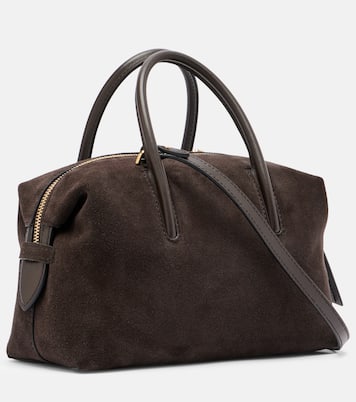 Stockholm Small suede top-handle bag | DeMellier