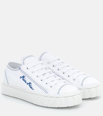 Canvas sneakers | Miu Miu