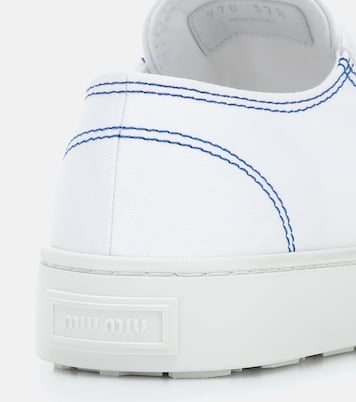 Canvas sneakers | Miu Miu