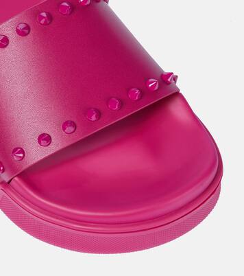 Pool Stud embellished slides | Christian Louboutin
