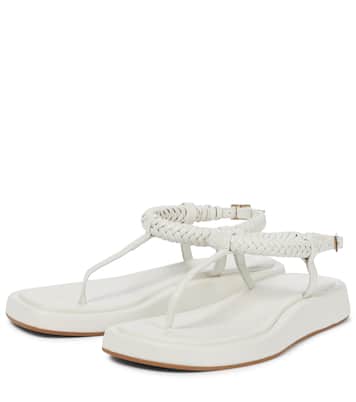 GIA/RHW Zehensandalen Rosie 3 aus Leder | Gia Borghini