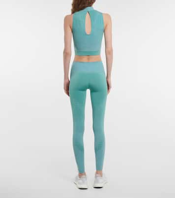 Cropped-Top Shiny Grid | Wolford