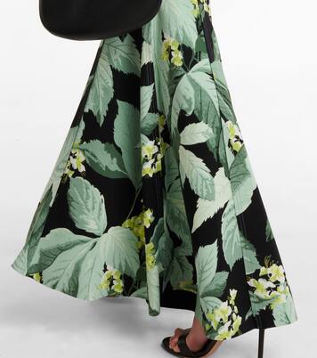 Robe longue Grace imprimée | Norma Kamali