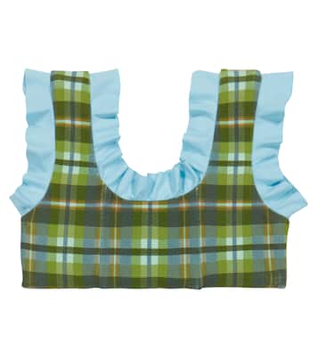 Kayenta checked bikini top | Marysia Bumby