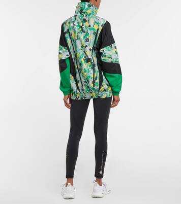 Leopard-print track jacket | Adidas by Stella McCartney