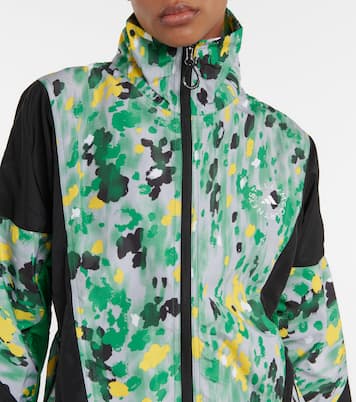 Leopard-print track jacket | Adidas by Stella McCartney